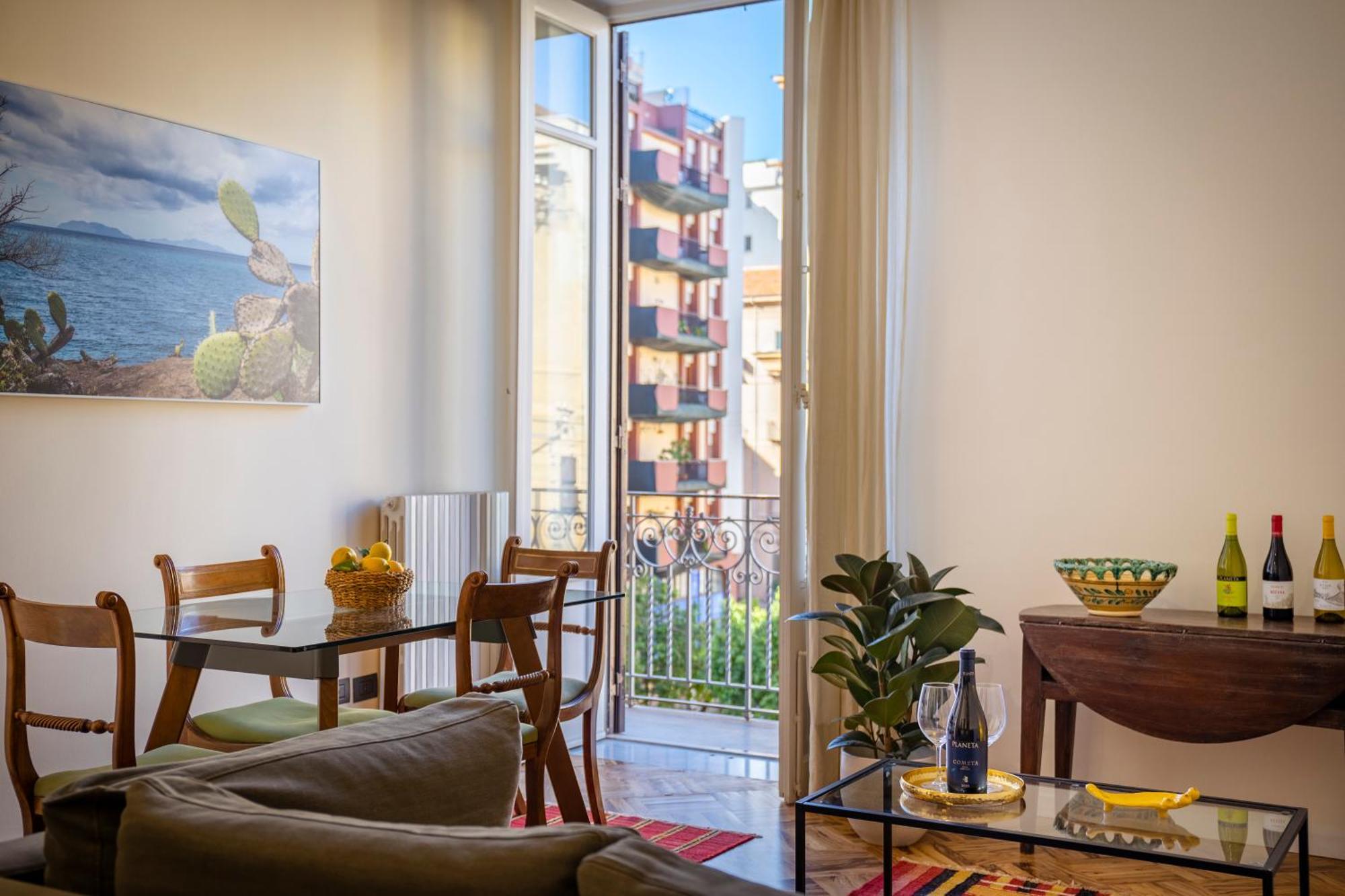 Apartamento Palazzo Planeta Palermo Exterior foto